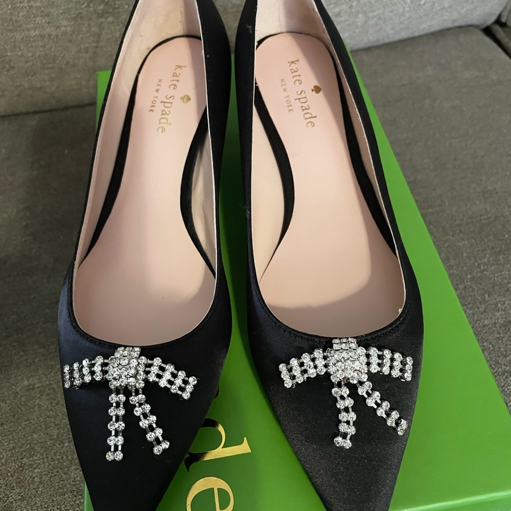 Kate Spade kitty heel shoes